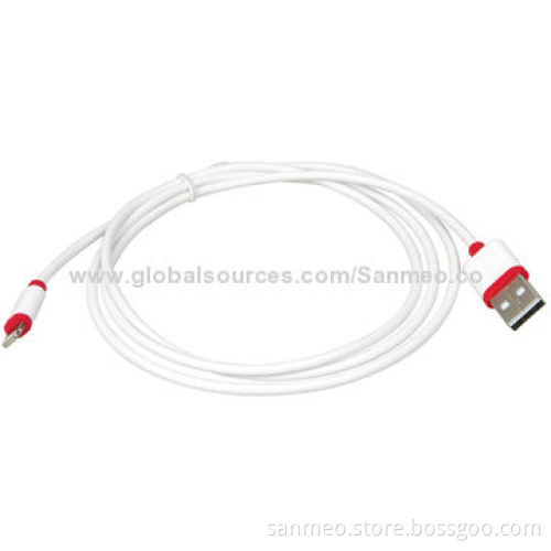 MFI-certified USB Cable, 1.2m, Charge/Sync Apple Devices, with Lighting Connector to Your Laptops